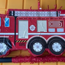 New Firetruck Piñata 