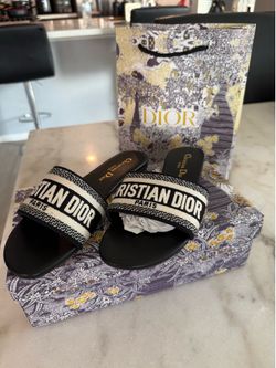 Dior women sandals size 7.5
