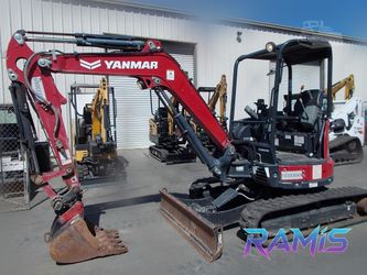 2021 Yanmar VIO35-6A Mini Excavator - Fresno