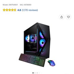 Gaming PC Setup – RTX 4060 / 32GB / Monitor + Desk 