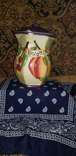 BISCOTTI JAR