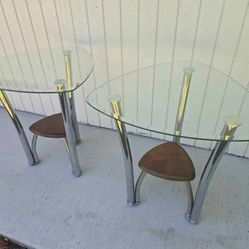 2 End tables / set para sala