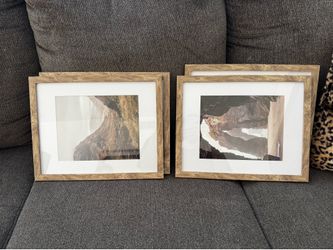 11x14 matted wood picture frames