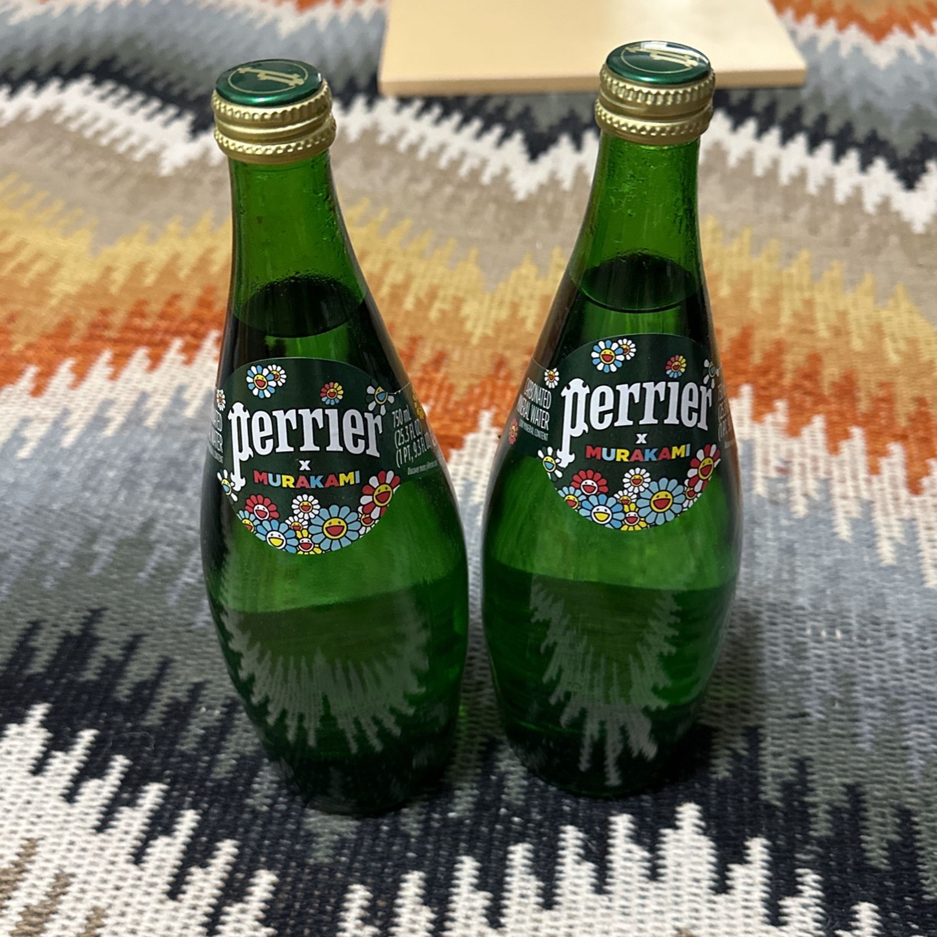 Murakami Perrier Large Bottles New Unopened