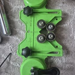Tile Hole Saw Guide Jig Fixture. 