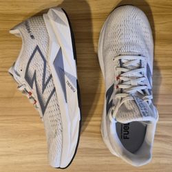 FuelCell Propel v5 - Color: Sea Salt With Dusk Shower And White - Women's Running Shoes - New Balance - Size 11 Wide