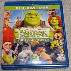 Shrek DVD BLU Ray Happily Ever After The Final Chapter Kids Family