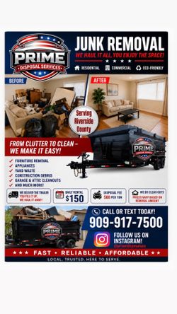 Junk Dump trailer 14 feet