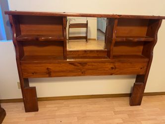 Dresser mirror queen headboard