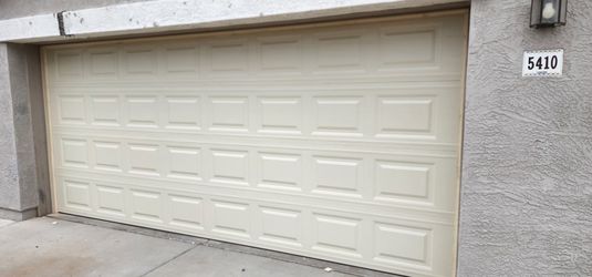 All New Garage Door, Springs, Hardware, Track 