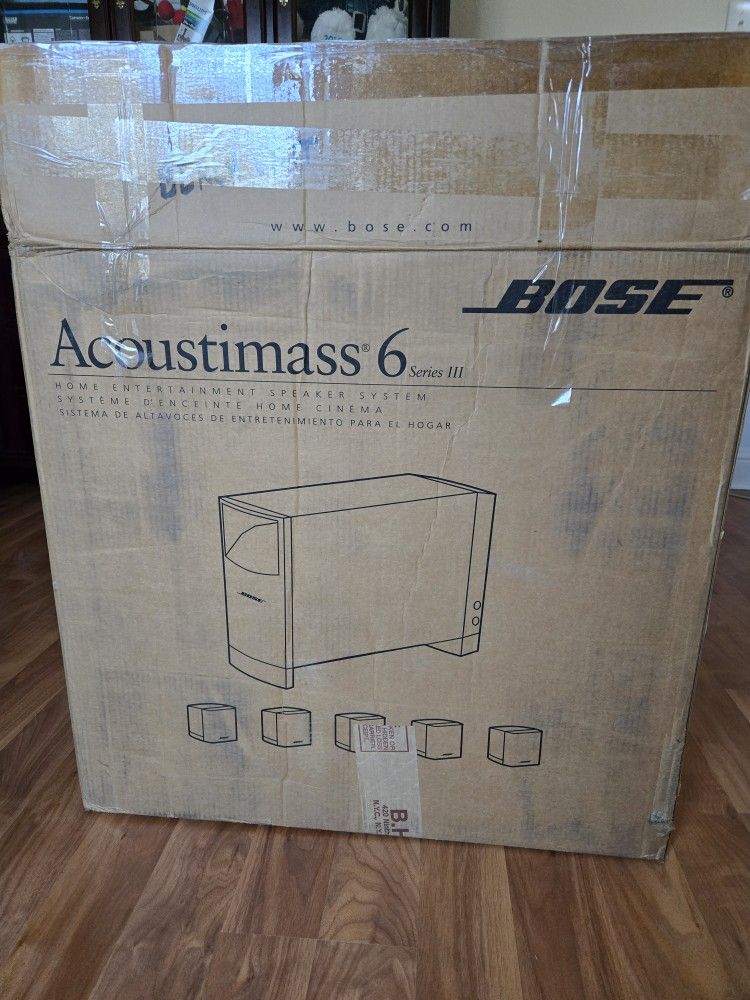 Bose Multi Sepakers In Box, Never Use
