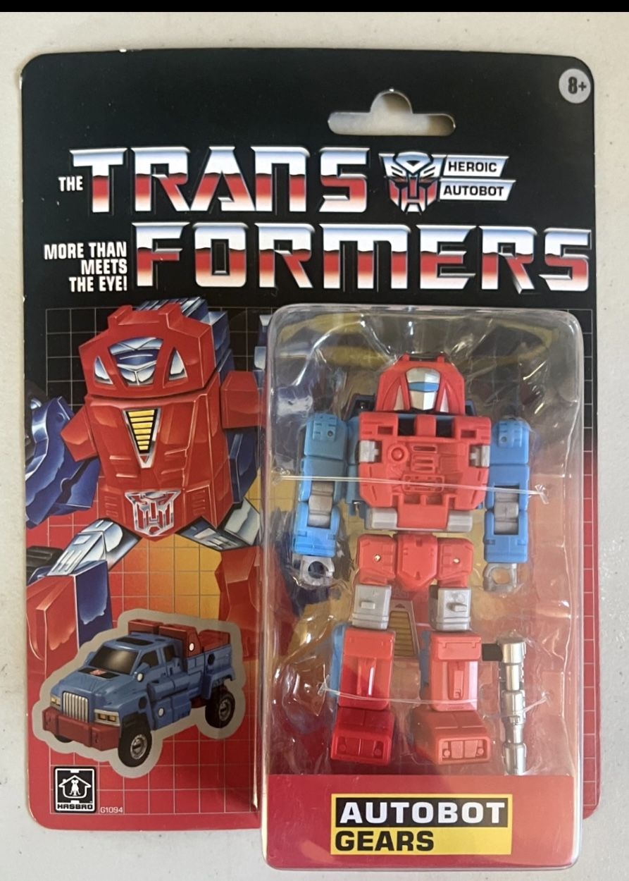 Gears TRANSFORMERS Autobot 5 INCH Retro G1 π¦ππΌ