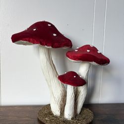 Mushroom Decor Piece 