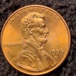 1996 Lincoln 1 Cent D 