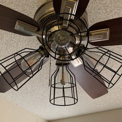 Ceiling Fan Light Sconces And Bulbs Rustic Farmhouse