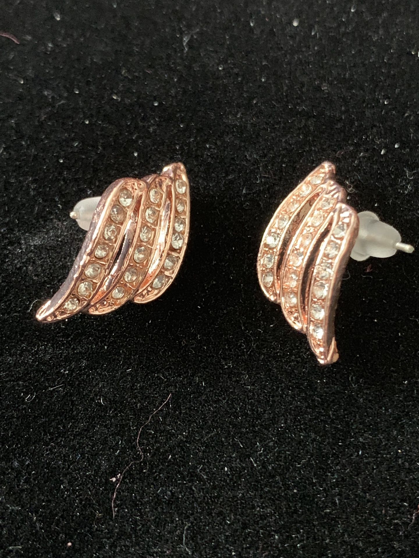 Earrings Rose Gold Plated (Please Read Description)