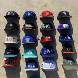 Fitted Hats & Snapbacks – New / Like New