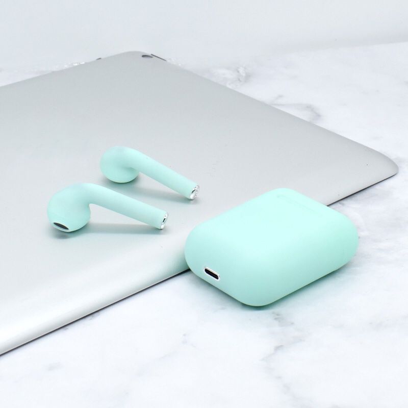 Earphones, Earbuds Wireless Bluetooth 5.0 Touch control similar to Apple Airpods, Green
