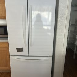 White refrigerator 
