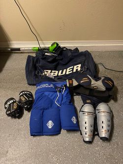 Adult Hockey Gear Set – Bauer, Easton, Tackla