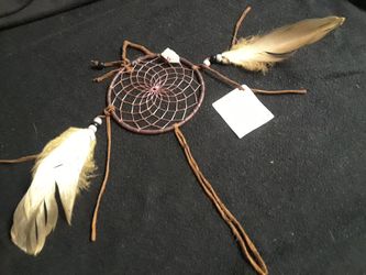 Handmade Navajo Dream Catcher Decoration Ornament Feather Craft