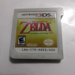 Nintendo 3DS Game The Legend Of Zelda Ocarina Of Time 3D Use