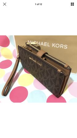 MICHAEL KORS DOUBLE ZIP WALLET