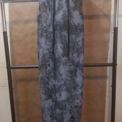 Love See-through Tank Top Tie Dye Dress With Hood And Splits On Both Sides New Never Worn Size Large