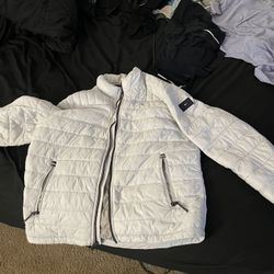 Tommy Hilfiger Puffer No Hoodie Size Large