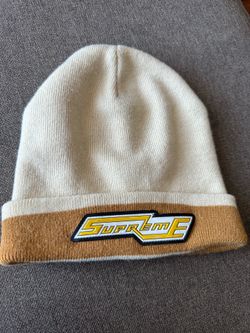 Supreme Cuff Stripe Beanie $30