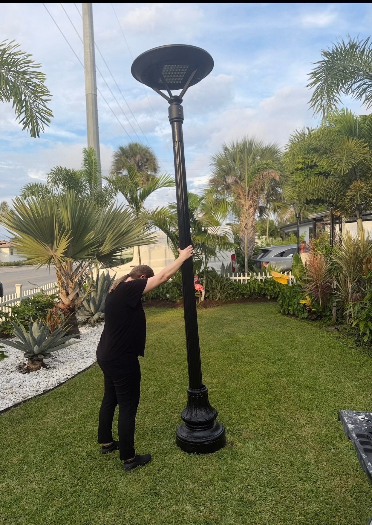 Outdoor lamp , landscaping lamp