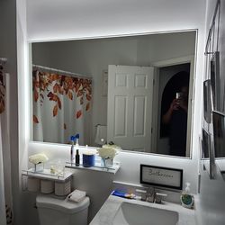 Led bathroom Mirror 55x36 need gone asap