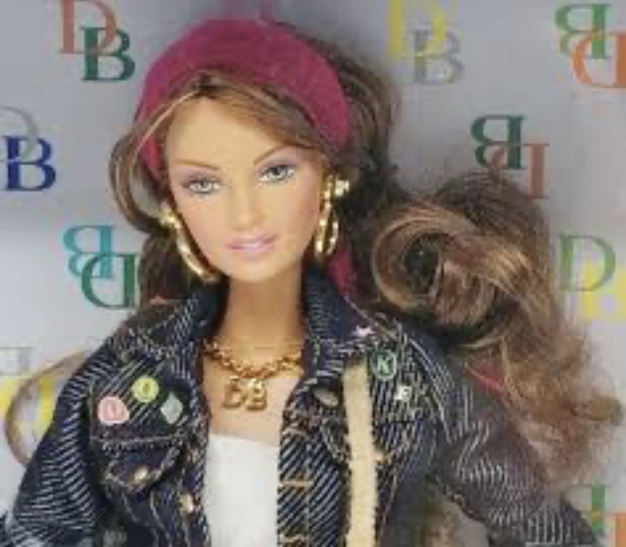 2006 Mattel Limited Edition Brand New Dooney & Bourke Pink Label Barbie Doll