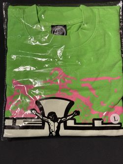 Hellstar Jesus Emblem T-shirt Size Large