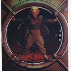 Star Trek : Armin Shimmerman as Quark 8x10 Autogrpahed / Signed Photgraph