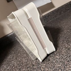 Tea Stand Storage Container White Kitchen