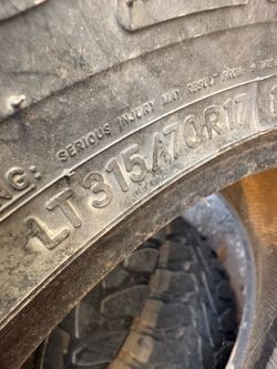 5 Toyo Open Country MTs