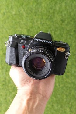 Pentax P3 35mm film SLR camera