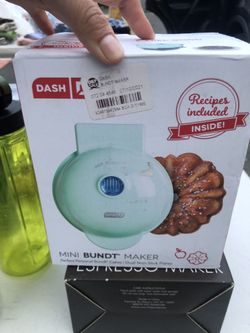 Brand New Mini Dash Bundt Cake Maker