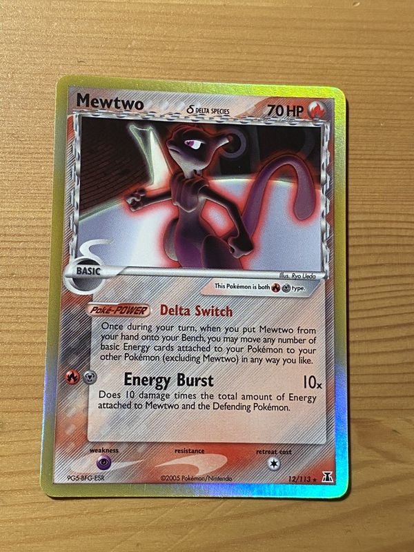 Mewtwo Reverse Holo Rare 12/113 NM for Sale in Los Angeles, CA OfferUp