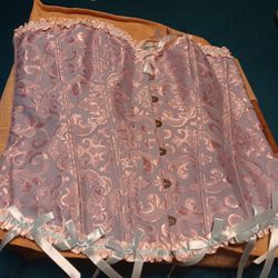 Blue And Lavender Corset Size 2XL