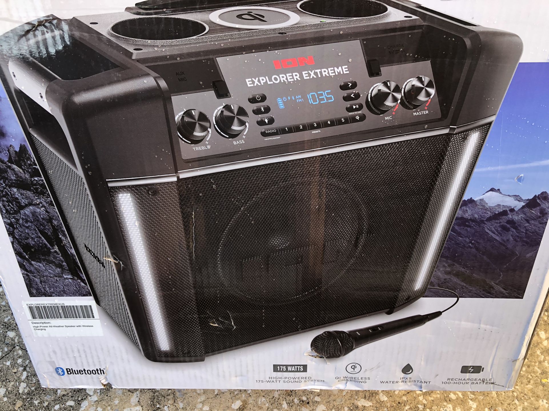 Portable Bluetooth Ion Explorer Extreme Charger Explorer Extreme