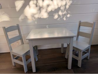 Melissa and Doug Children’s wooden table and chairs