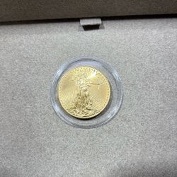 Gold Liberty Coin 