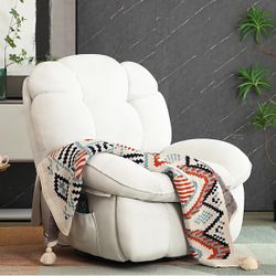 Swivel Rocking Power Recliner Chair With Heat And Massage 