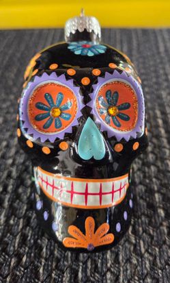 Day of the dead ornament