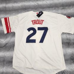 Mike Trout Angels Jersey Sizes S,L,XXL