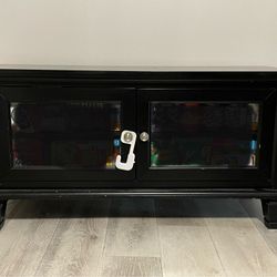 Black Cabinet With Door