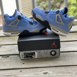 BRAND NEW JORDAN 4 “UNIVERSITY BLUE” FOR SALE!!! GS SIZE 6.5 $275