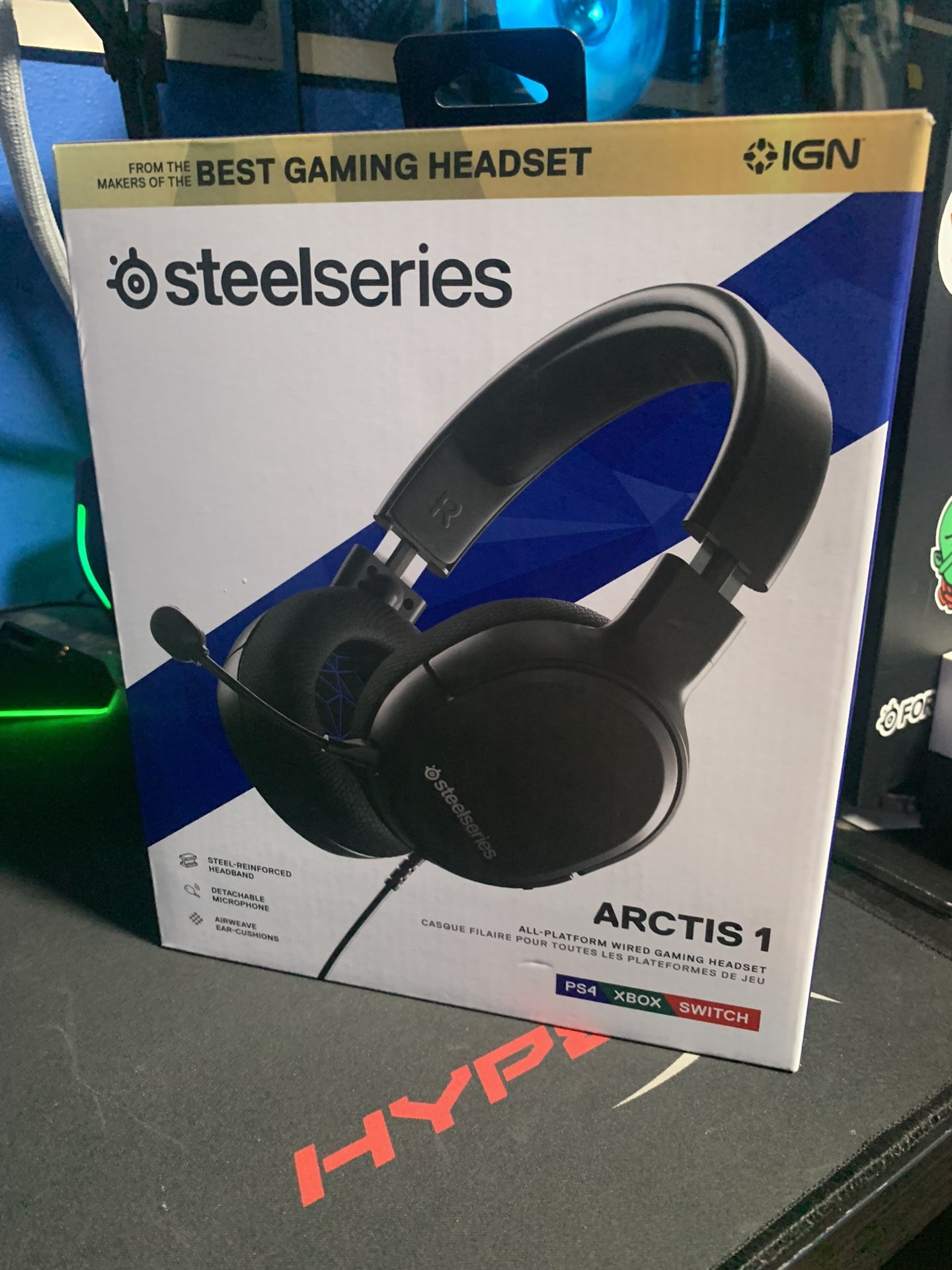 Steelsseries Arctis 1 Wired Black 